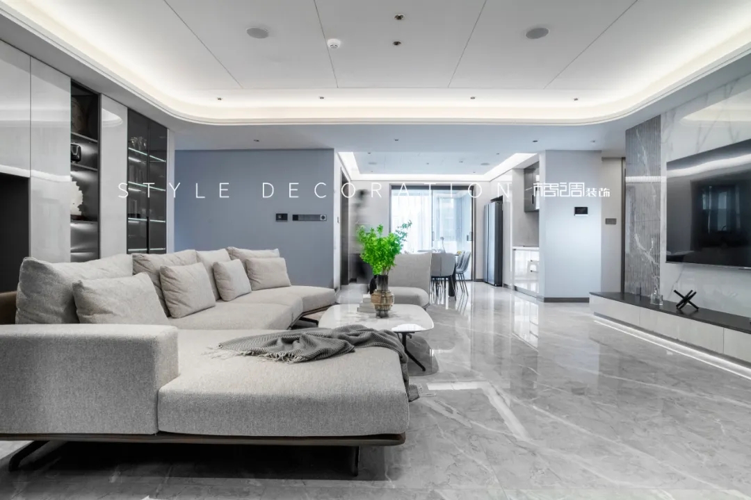 昆明融創(chuàng)文旅城花雨灣150㎡極簡風(fēng)黑白灰 昆明融創(chuàng)文旅城花雨灣150㎡極簡風(fēng)黑白灰